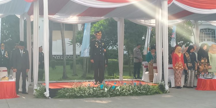 HUT Bhayangkara ke-78 : Polres Cirebon Kota Gelar Upacara