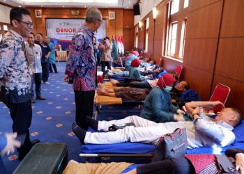 Peringati HUT ke – 71 dan Harjad Cirebon Ke – 597, Bank Indonesia Cirebon Gelar Donor Darah 