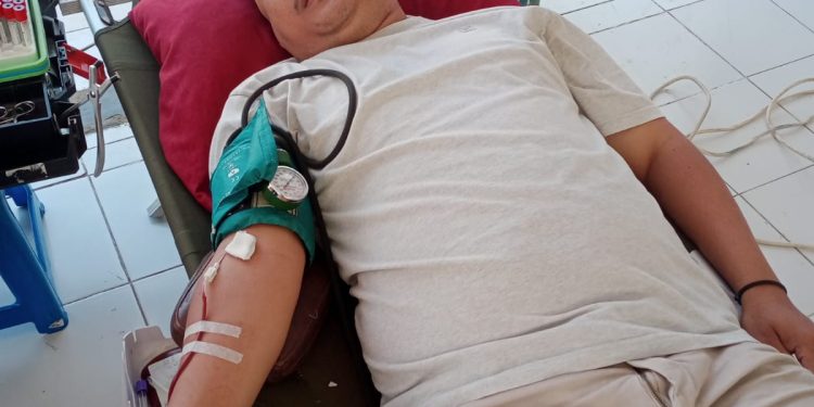 PMI Kabupaten Cirebon Adakan Giat Donor Darah Di Balai Desa Losari Kidul