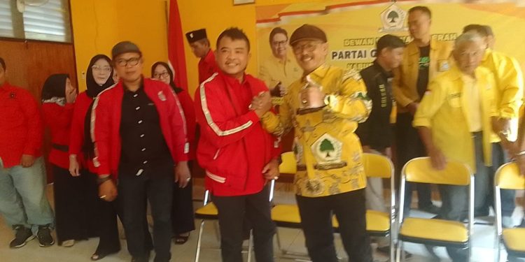 Jelang Pilkada 2024, PDIP Indramayu Jalin Komunikasi Dengan Partai Golkar