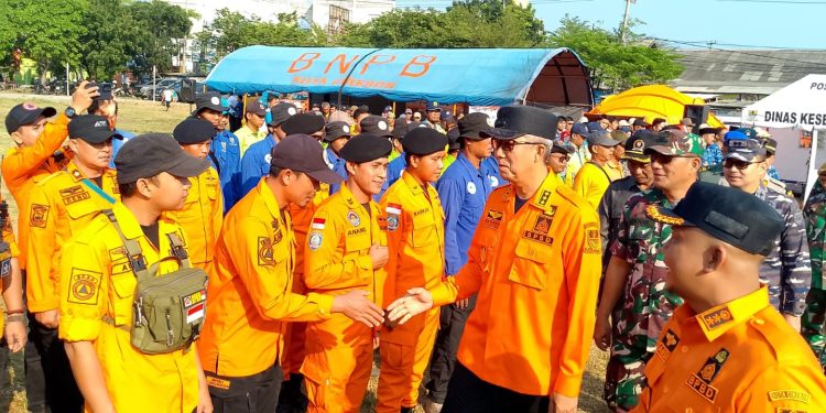 BPBD Kota Cirebon Gelar Apel Kesiapsiagaan Penanggulangan Bencana Hidrometeorologi