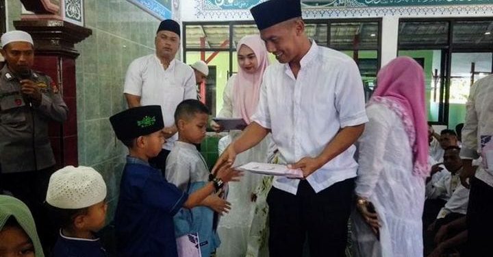 Peringatan Asyura 1446 H : Batalyon C Pelopor Satbrimob Polda Jabar Santuni Anak Yatim dan Warakawuri