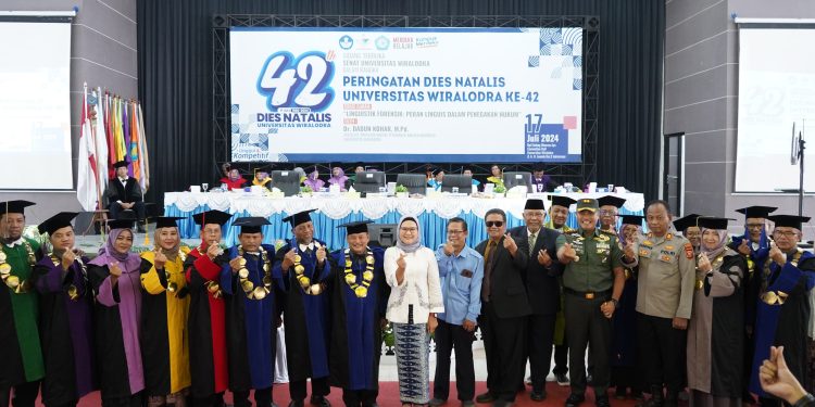 Dies Natalis ke-42 Unwir, Dorong Mahasiswa Unggul Dalam Prestasi Akademik Maupun Non Akademik