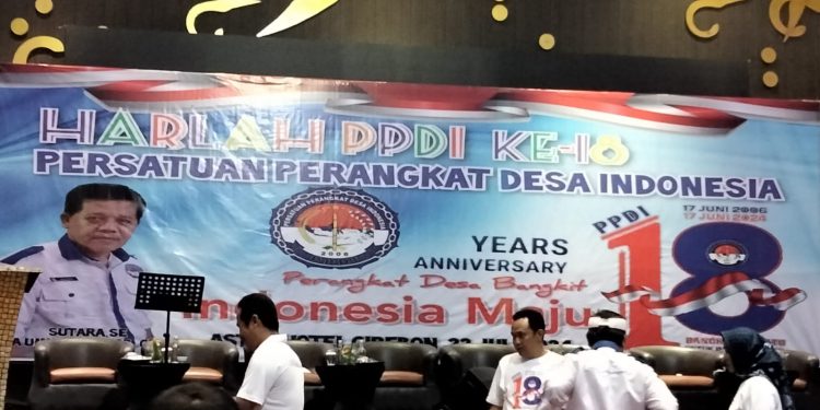 Harlah Persatuan Perangkat Desa ke 18 di Isi Dengan Sosialiasi 4 Pilar Bersama Anggota DPR RI