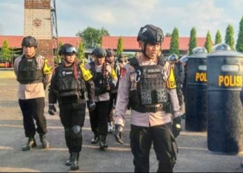Ops Mantap Praja Lodaya 2024, Batalyon C Pelopor Satbrimob Polda Jabar Gelar Apel Kesiapsiagaan
