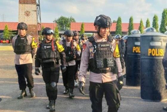 Ops Mantap Praja Lodaya 2024, Batalyon C Pelopor Satbrimob Polda Jabar Gelar Apel Kesiapsiagaan