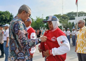 Pembukaan Diklatsar dan Pelepasan Calon Paskibraka Provinsi Tingkat Jawa Barat, Pj Wali Kota Tekankan Pentingnya Ketahanan Fisik dan Mental