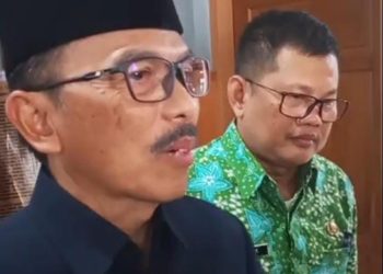 Di Gedung Wakil Rakyat PJ Bupati Kuningan Angkat Kaban PKAD Jadi Plh Sekeda