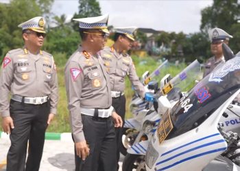 Jelang HUT RI ke-79 di IKN, Kakorlantas Tinjau Kesiapan Pengamanan Lalu Lintas