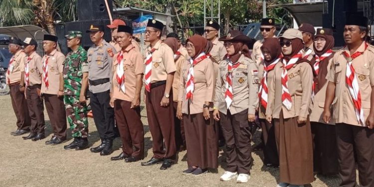 Kapolsek Gabus Wetan Hadiri Penutupan Jambore Pramuka ke-63