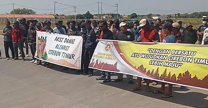 Aksi Damai Jilid 2: Masyarakat Cirebon Timur Tekankan Hak Rekrutmen Warga Lokal