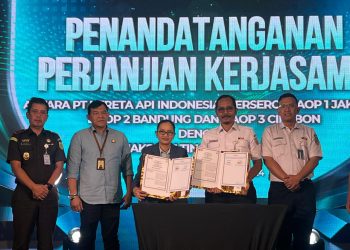 KAI dan Kejaksaan Tinggi Jawa Barat Tanda Tangani Kesepakatan Strategis, Fokus Lindungi Aset Negara