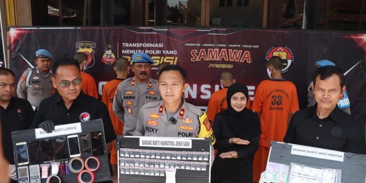 Satres Narkoba Polres Cirebon Kota Ungkap Jaringan Narkoba dan Obat Ilegal