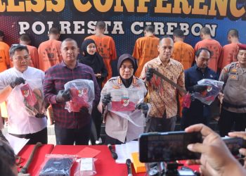 Polresta Cirebon Ungkap 9 Kasus Kriminal di Agustus 2024