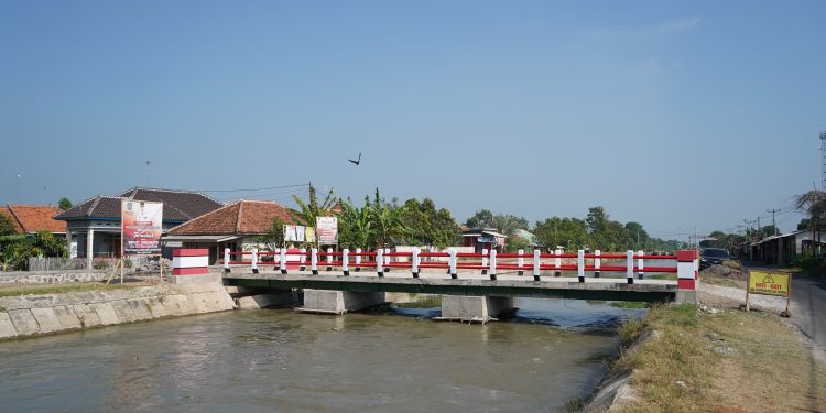 Dibangun Jembatan, Warga Desa Sumbermulya Akses Pertanian Makin Lancar