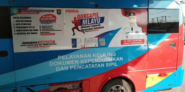 Dukcapil Mlayu, Upaya Disdukcapil Indramayu Dekatkan Pelayanan Adminduk Kepada Masyarakat