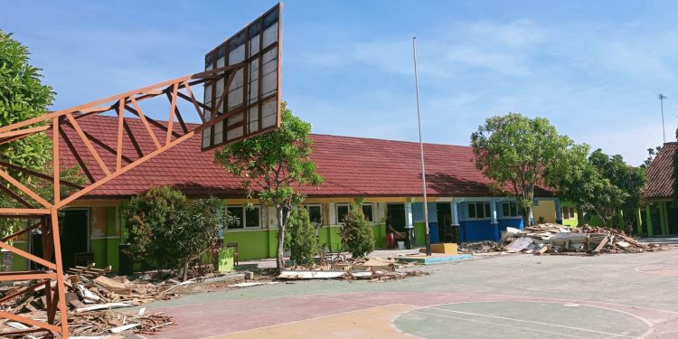 CV Berkah Rahayu Maksimalkan Pekerjaan Revitalisasi SMPN 2 Sedong