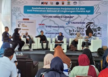 KAI Luncurkan Kampanye Anti Pelecehan Seksual dan Keamanan Perjalanan di Stasiun Cirebon