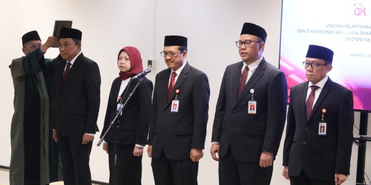 OJK Mulai Era Baru: Empat Pejabat Kunci Dilantik, Transformasi Organisasi Segera Dimulai