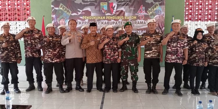 Pengurus Rayon KB FKPPI Indramayu Dikukuhkan, Ini Pesan Ketua Cabang