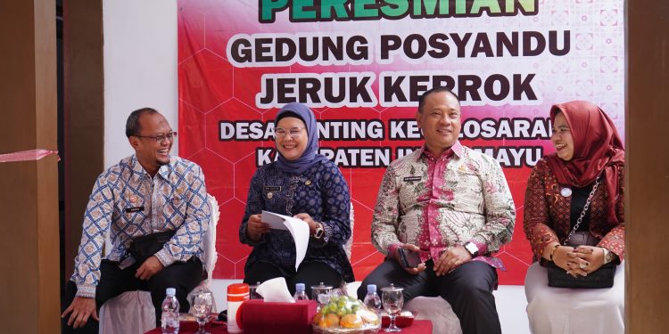 Fungsi dan Peran Posyandu, Bupati Nina Agustina Resmikan Posyandu Jeruk Keprok
