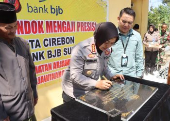 Polresta Cirebon Resmikan Pondok Mengaji Presisi Bersama Bank BJB
