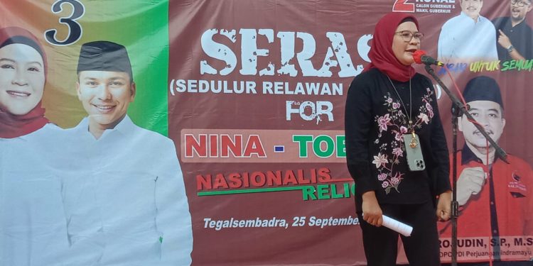Kampanye Perdana Nina Agustina  Temui Ratusan Warga Di Delapan Titik