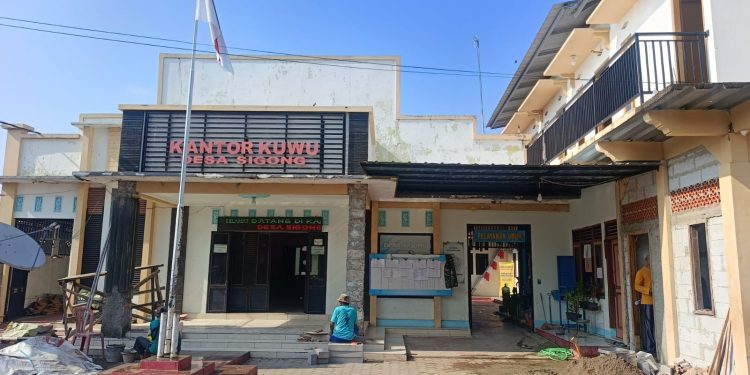 Pemerintah Desa Sigong Bangun Posyandu Dan Rehabilitasi Kantor Desa