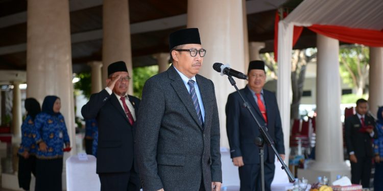 Pjs Bupati Indramayu  Pimpin Upacara Peringatan Hari Kesaktian Pancasila 