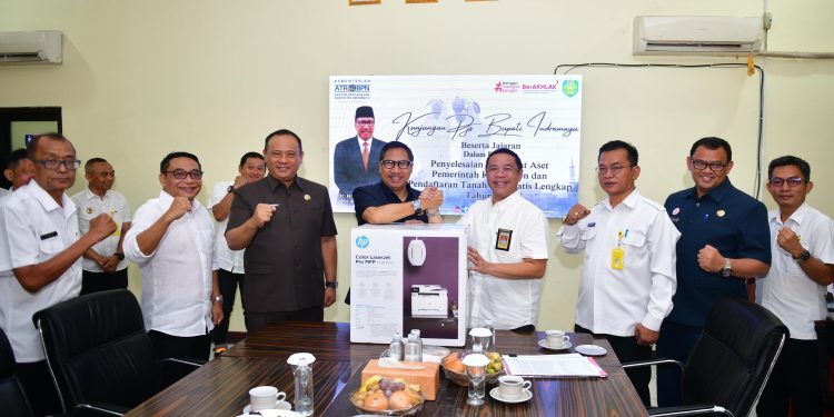 Perkuat Sinergitas Dengan BPN, Pemkab Indramayu Percepat Sertifikasi Aset Daerah dan PTSL