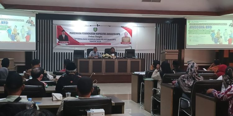 Ratusan Anggota BPD di Indramayu Ikuti Pembinaan Peningkatan Kapasitas