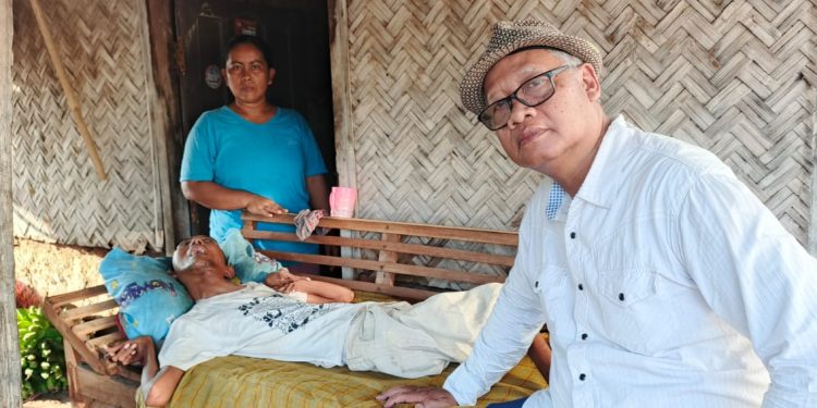 Sanudin, 33 Tahun Tergeletak Tidak Berdaya di Rumah Tak Layak Huni
