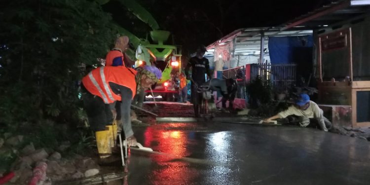 Pemdes Rambatan Wetan Indramayu Tingkatkan Infrastruktur Jalan Desa