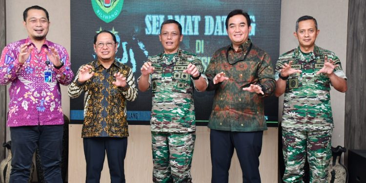 Jaga Sinergitas, GM Kilang Balongan Kunker ke Pangdam III Siliwangi