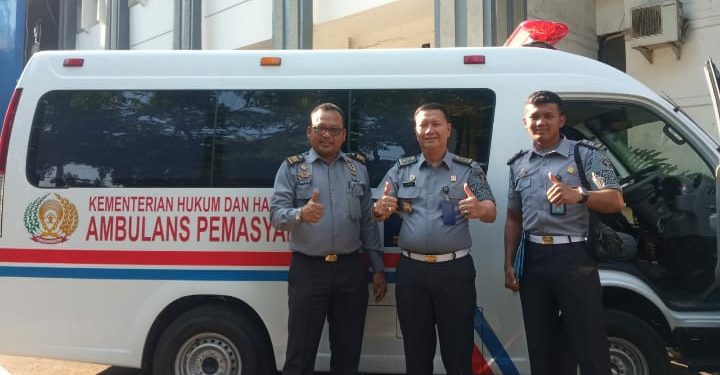 Optimalkan Pelayanan Kesehatan Warga Binaan Lapas Narkotika Cirebon Tambah Armada Ambulan