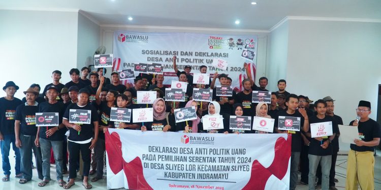 Pemilihan Serentak 2024, Bawaslu Kabupaten Indramayu Gencarkan Upaya Pencegahan Politik Uang