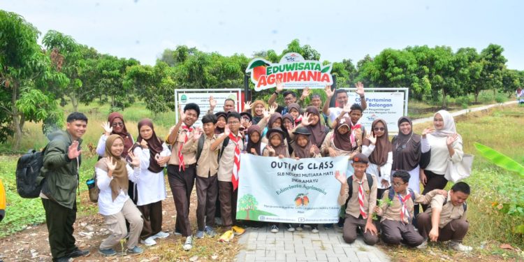 Siswa Istimewa Belajar dan Kembangkan Diri di Kawasan Eduwisata Agrimania Indramayu