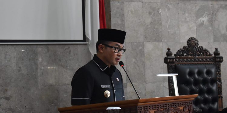 Pj Bupati Cirebon Sampaikan Tiga Agenda Penting, Mulai dari Perubahan Kelembagaan hingga Usulan Raperda