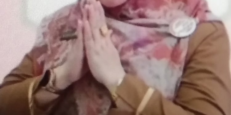 Hj, Susilawati, Kep, Ners, UPTD, Puskesmas Drunten Gabus Wetan Terus Serukan Semangat Bekerja