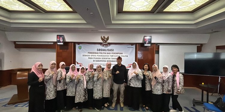 Bakesbangpol Kabupaten Indramayu Undang Organisasi Perempuan Ikut Sosialisasi Politik 