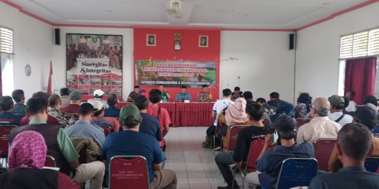 Serentak, 31 Kecamatan Gelar Rakor  Irigasi