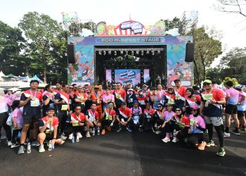 Pertamina Eco RunFest 2024, Perwira dan Mitra Binaan Kilang Balongan Bersinergi dalam Event Pengurangan Emisi Karbon