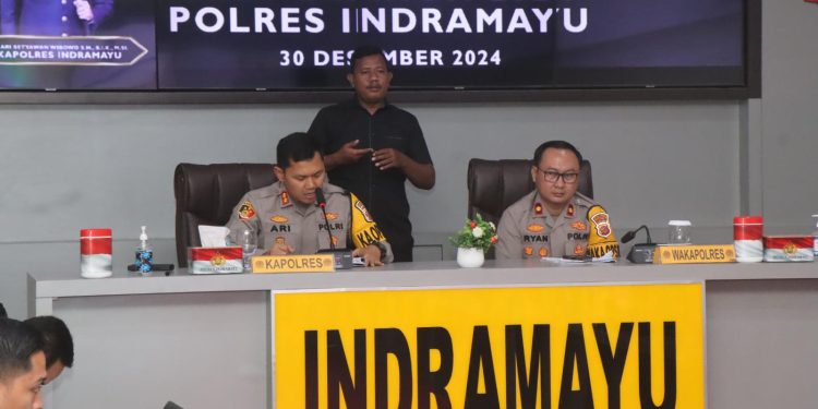 Catatan Akhir Tahun, Polres Indramayu Berhasil Tekan Kasus Tindak Pidana