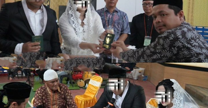 Lapas Narkotika Kelas IIA Cirebon Gelar Proses Pernikahan Warga Binaan