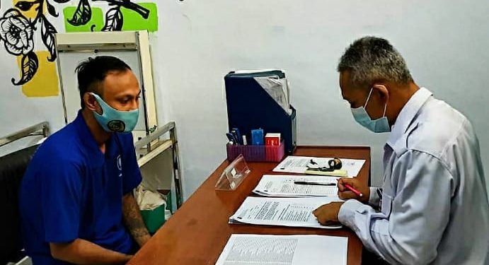 Lapas Narkotika Kelas IIA Cirebon Melakukan Pemeriksaan Kesehatan Bagi Warga Binaan