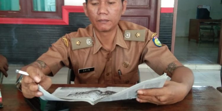Pemdes Manggungan Dain berterima kasih kepada Pemerintah. 