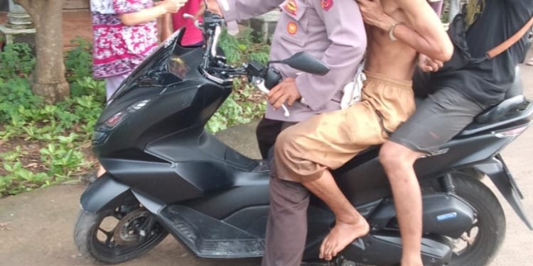 Kepergok Mencuri Motor, Pria Asal Krangkeng Indramayu Digelandang ke Kantor Polisi