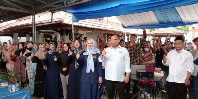 Hj. Ratnawati Sosialisasikan Perda Desa Wisata di Jatibarang
