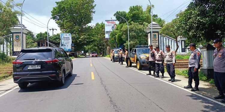 Jajaran Polsek Beber Polresta Cirebon Antisipasi Pengamanan Jelang Pelantikan Serentak Kepala Daerah