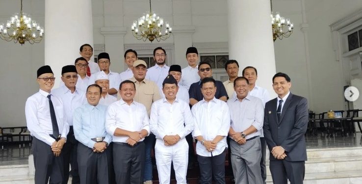 Hadiri Sertijab Gubernur Jawa Barat, Lucky Hakim Siap Tingkatkan Sinergitas dan Kolaborasi